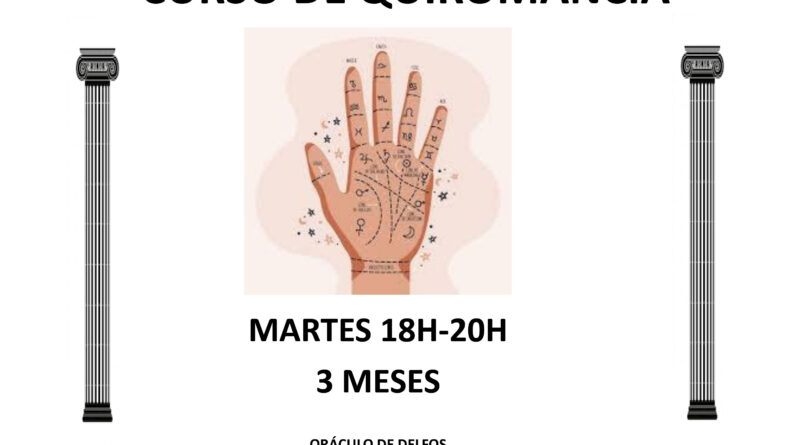 Curso Quiromancia septiembre